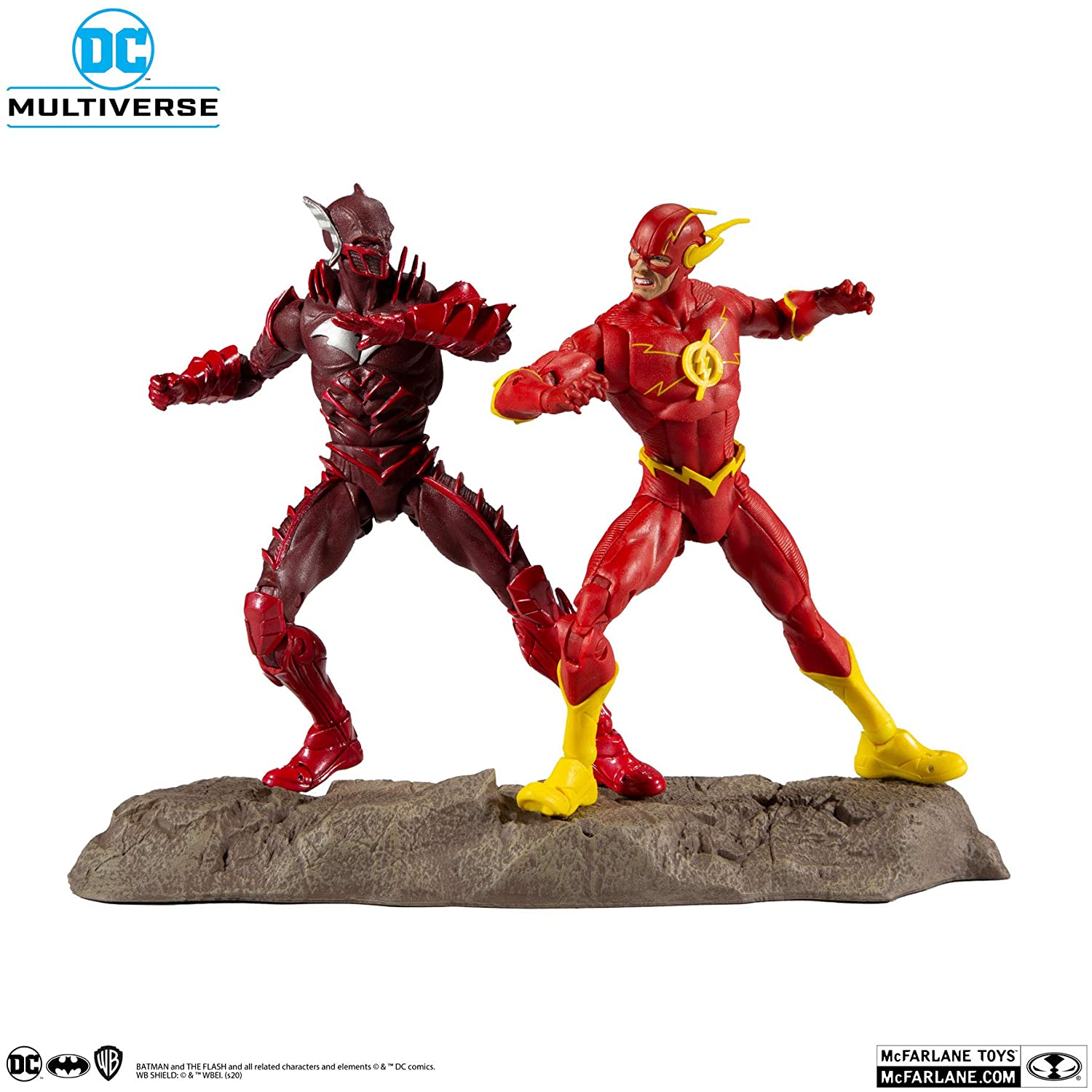 DC Collector Earth-2 Batman Vs Flash 7-Inch Scale Action Figure 2-Pack