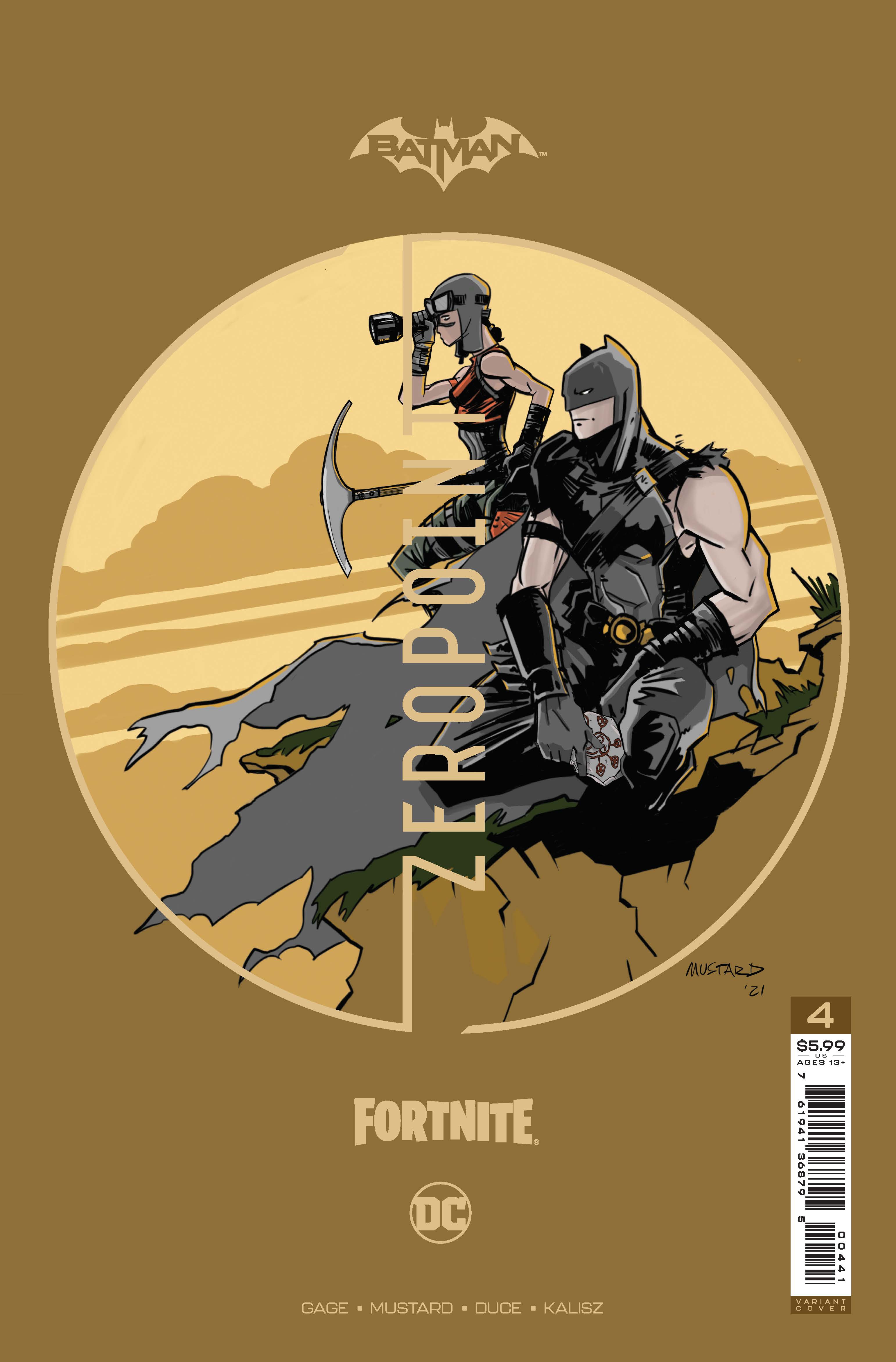 Batman Fortnite Zero Point #4 Premium Variant D