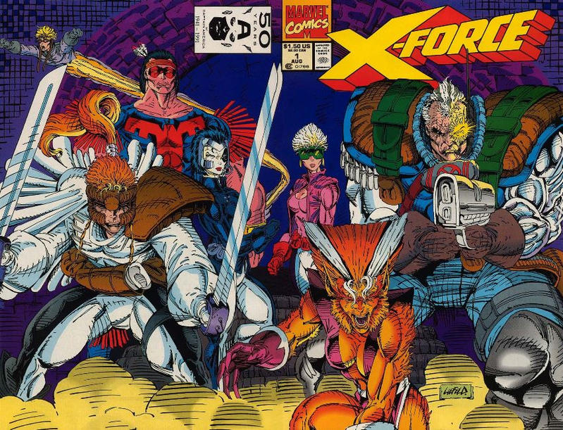 X-Force #1 [Ns] Neg-Variant Shatterstar