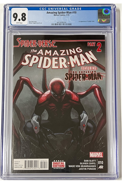 Amazing Spider-Man #10 (2015) Cgc 9.8
