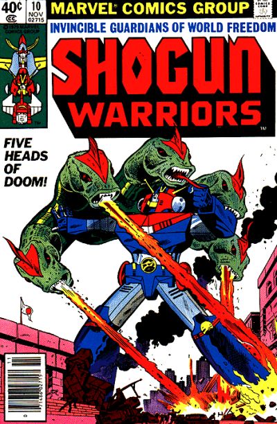 Shogun Warriors #10 [Newsstand]-Fine