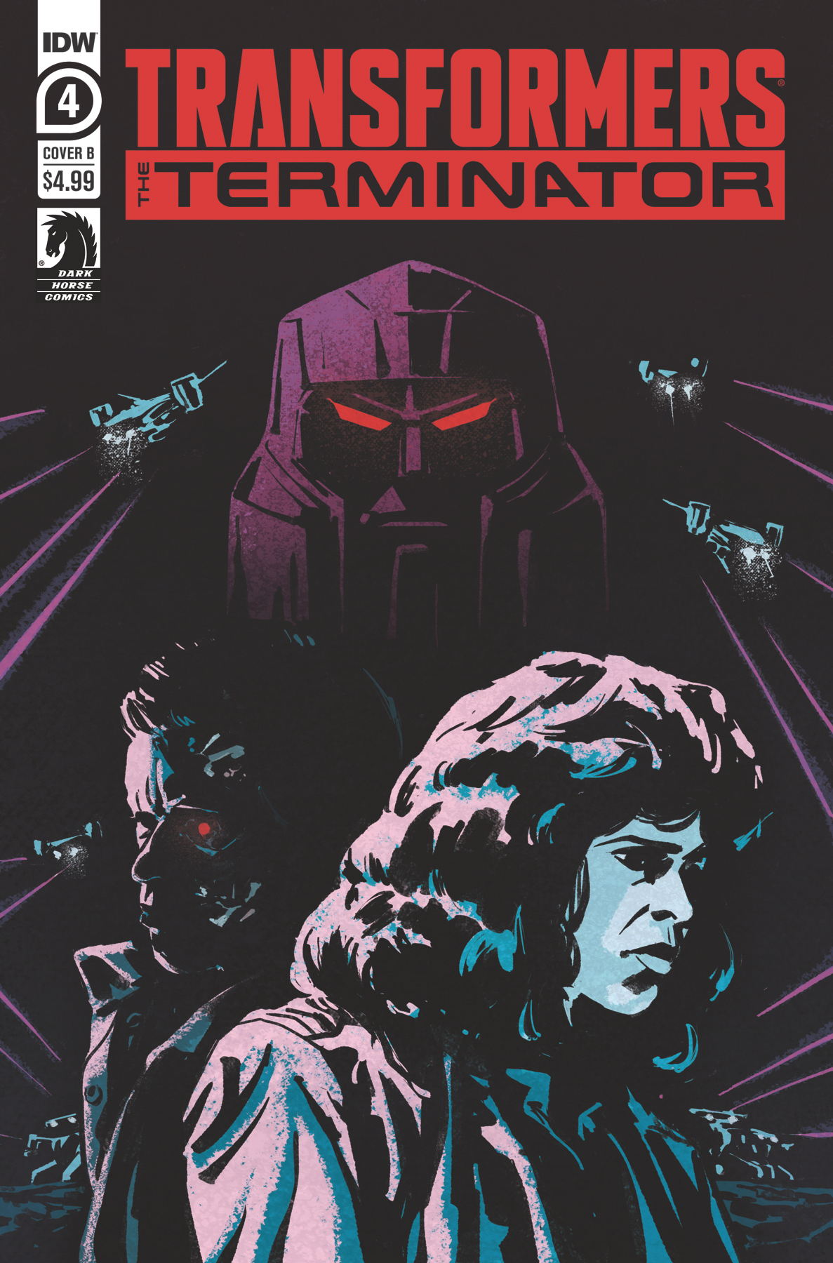 Transformers Vs Terminator #4 Cover A Fullerton (Of 4)
