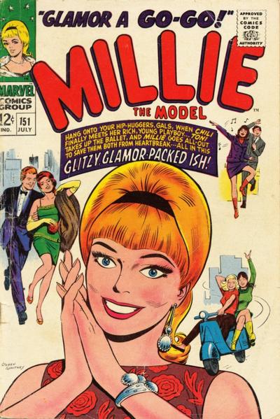 Millie The Model #151-Very Good (3.5 – 5)