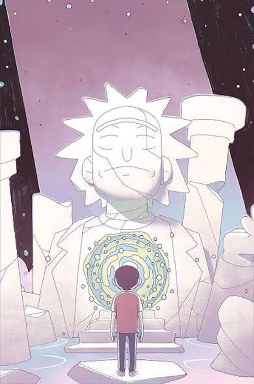 Rick and Morty #53 Cover B Smart (2015)