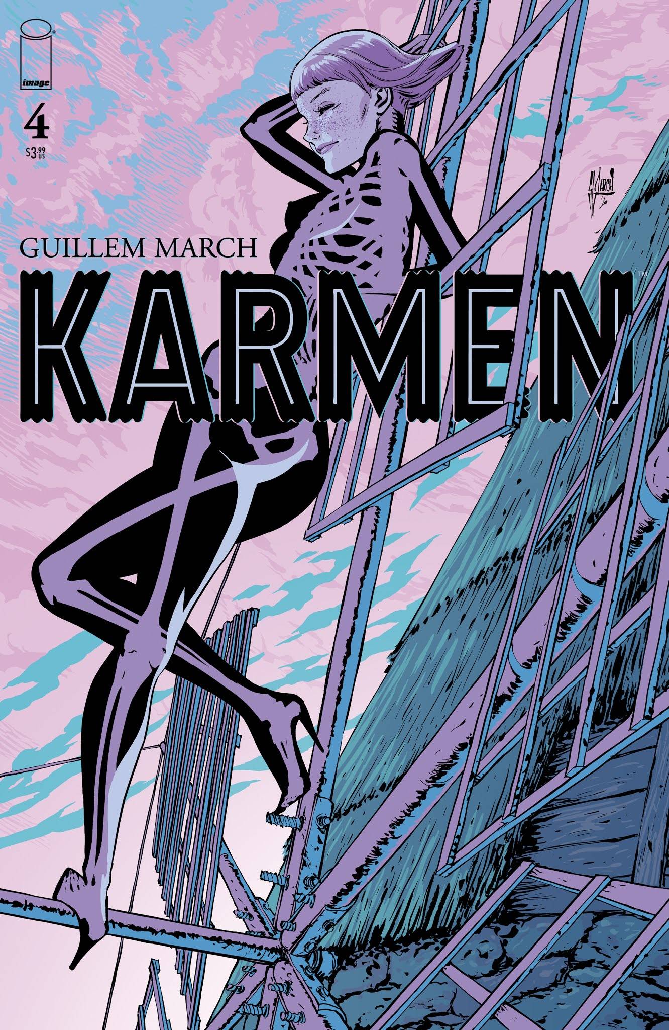 Karmen #4 Cover A March (Mature) (Of 5)