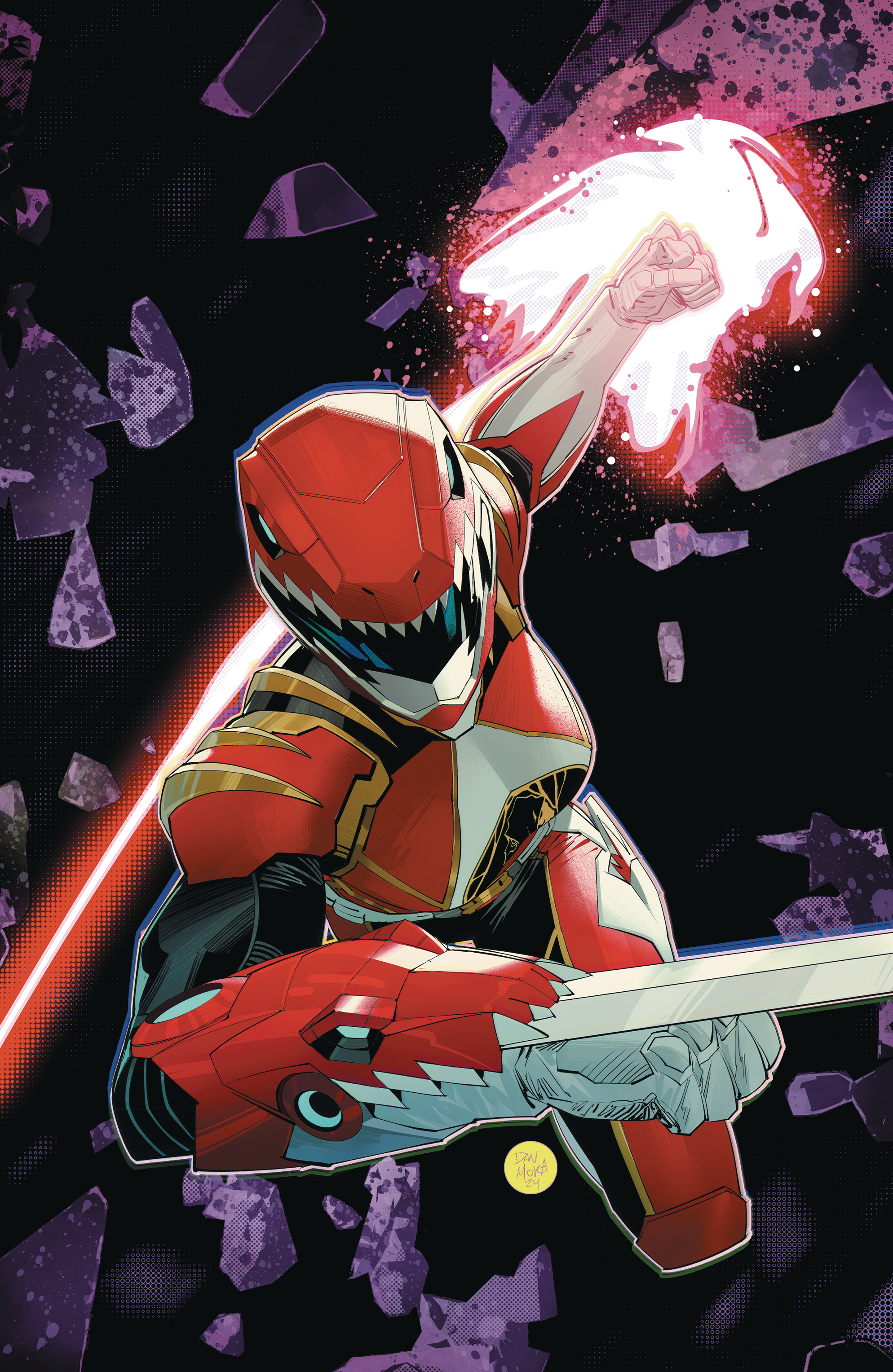 Power Rangers Prime #1 Cover K Unlockable Mora