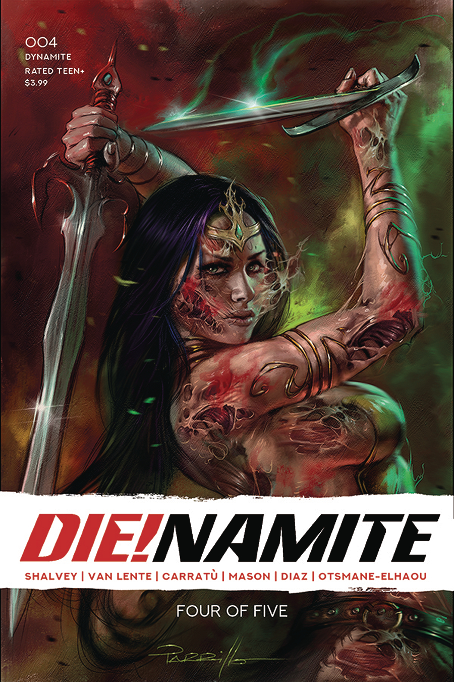 Die!namite #4 Cover A Parrillo