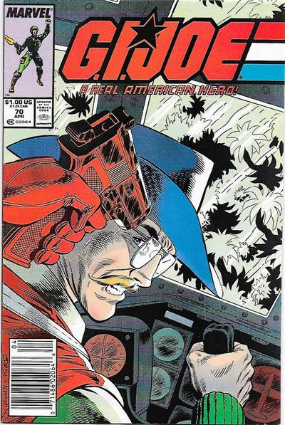 G.I. Joe, A Real American Hero #70 [Newsstand]-Very Good (3.5 – 5)