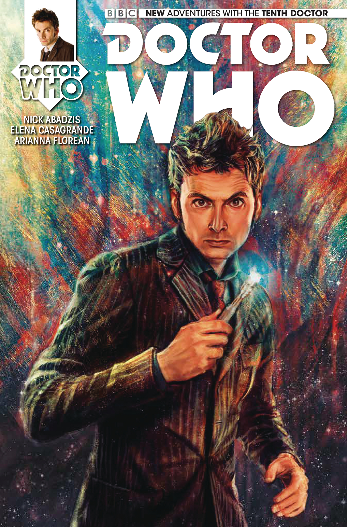 Doctor Who 10th Doctor #1 Facsimile Edition Cover B Zhang Foil