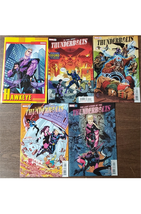 Thunderbolts #1-5 (Marvel 2022) Set