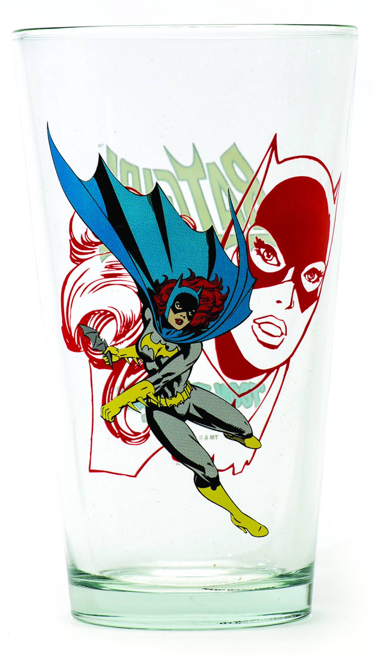 Toon Tumblers Batgirl Clear Pint Glass