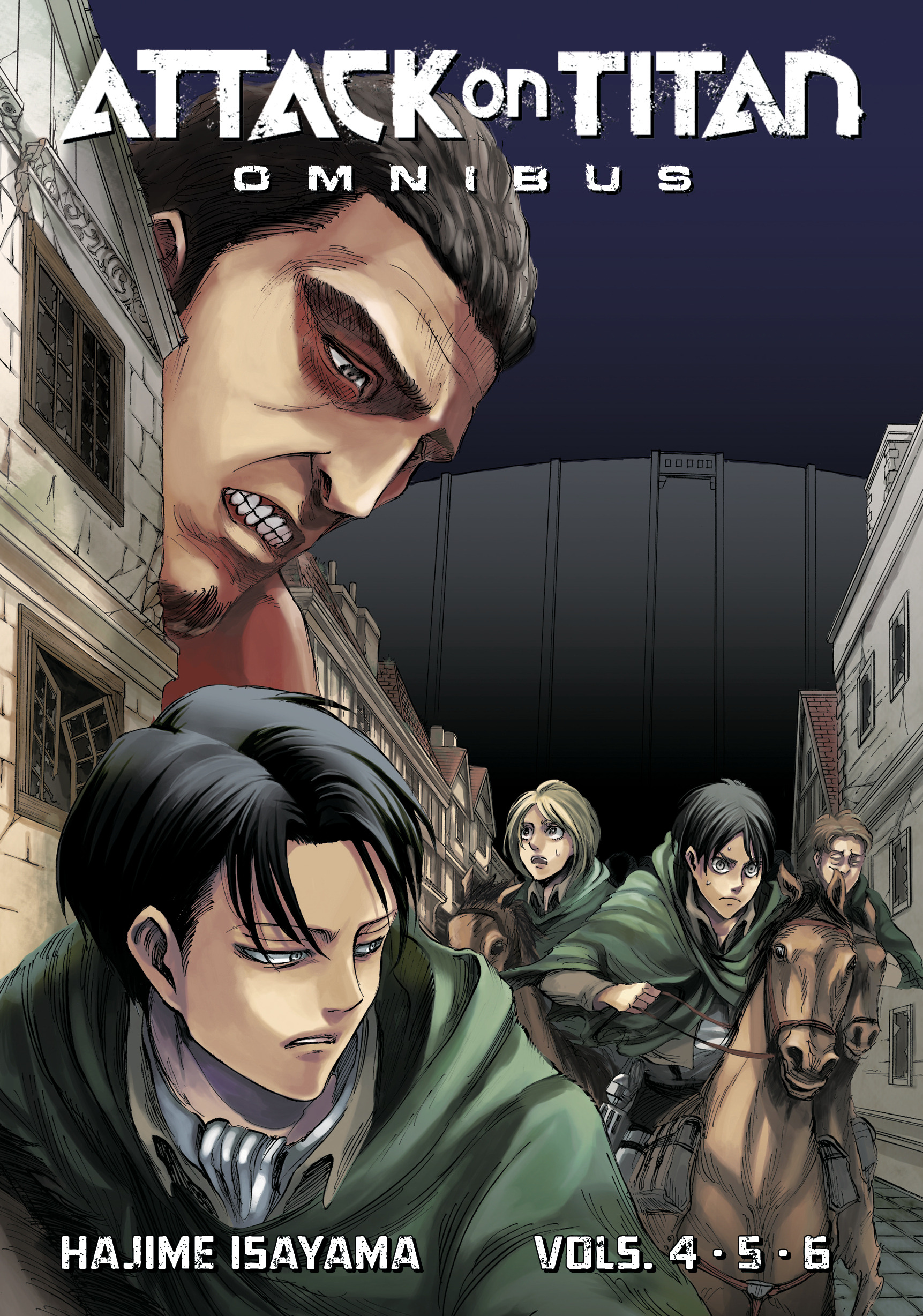Attack On Titan Omnibus Graphic Novel Volume 2 Volume 4-6 (Mature)