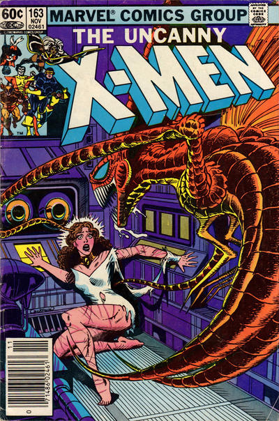 The Uncanny X-Men #163 [Newsstand]-Near Mint (9.2 - 9.8)
