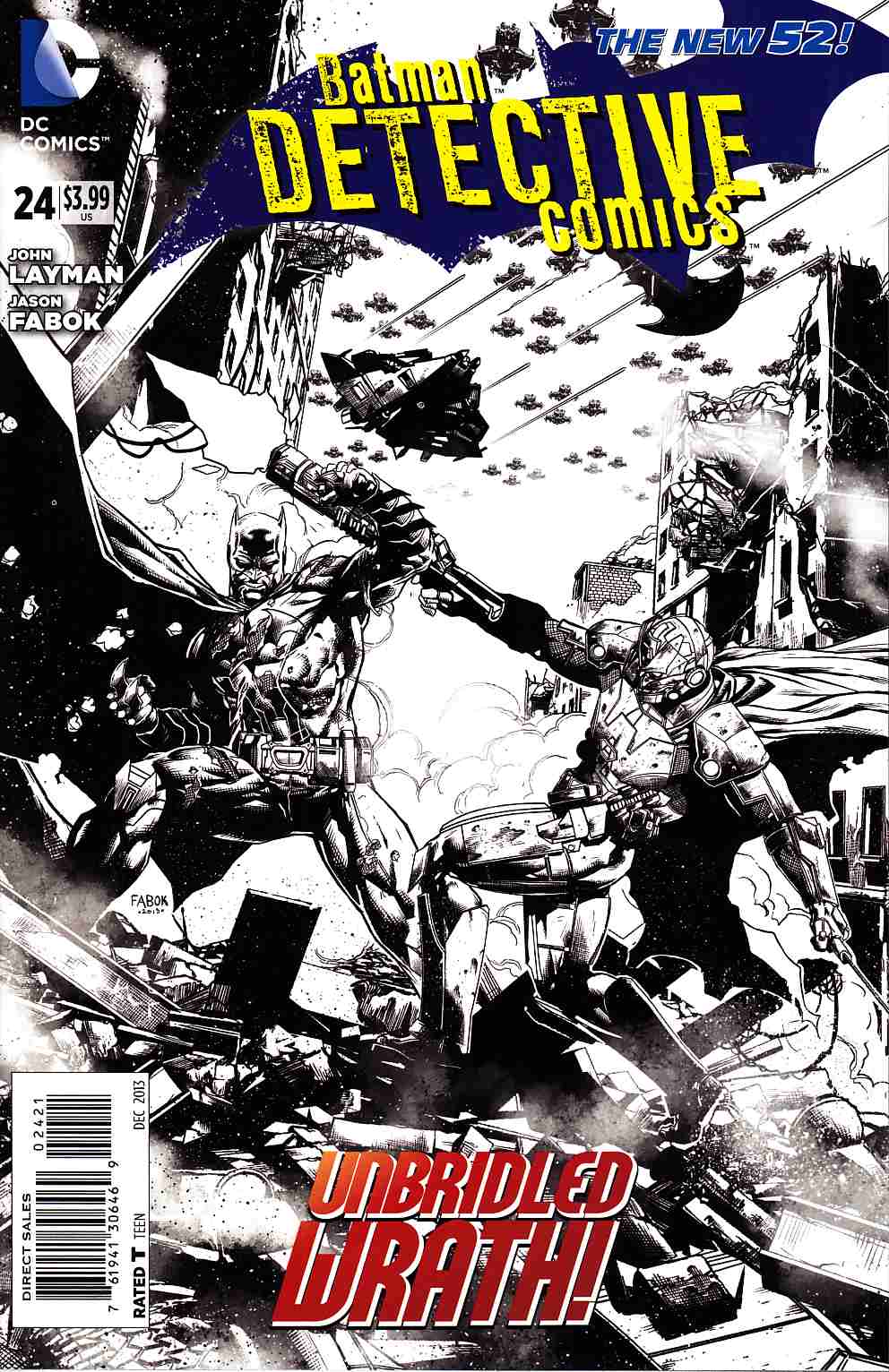 Detective Comics #24 1 for 25 Incentive Jason Fabok (2011)