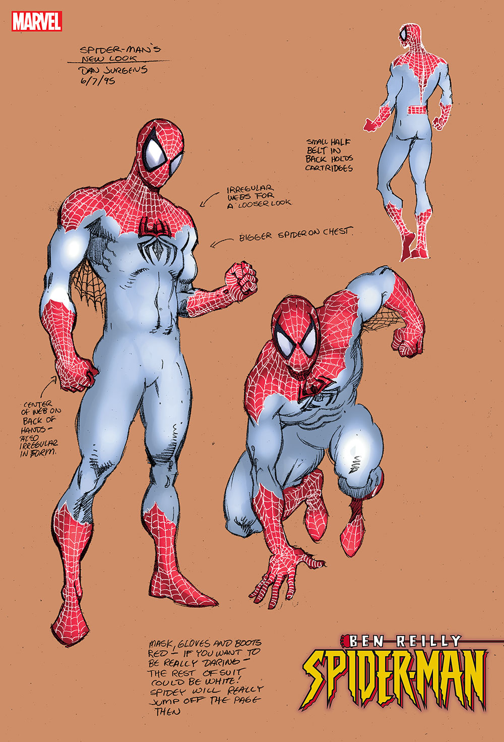 Ben Reilly Spider-Man #1 Jurgens Design Variant