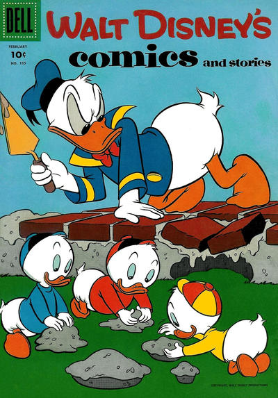 Walt Disney's Comics And Stories #185-Fine (5.5 – 7)