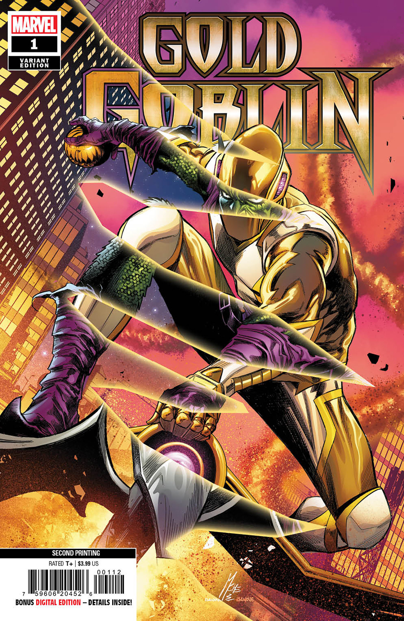 Gold Goblin #1 2nd Printing Checchetto Variant (Of 5)