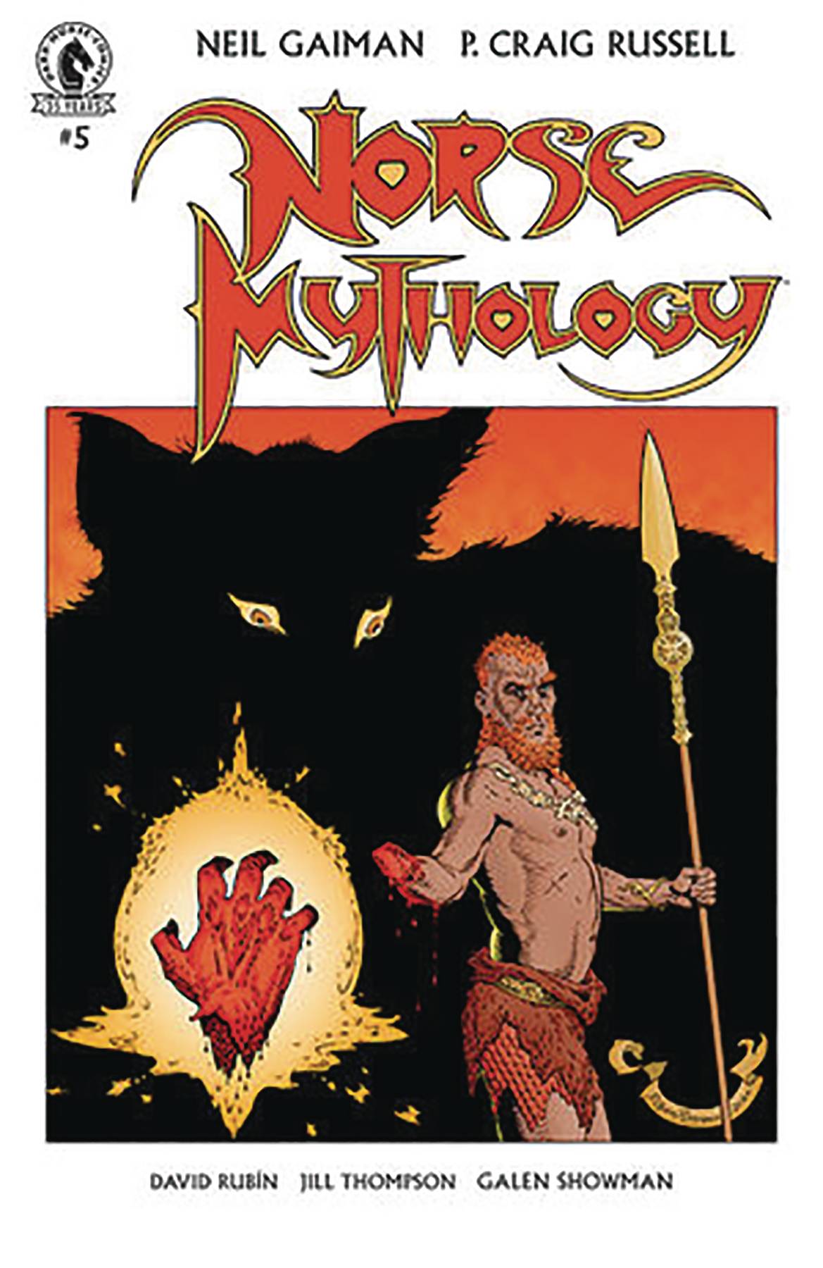 Neil Gaiman Norse Mythology #5 Cover A Russell