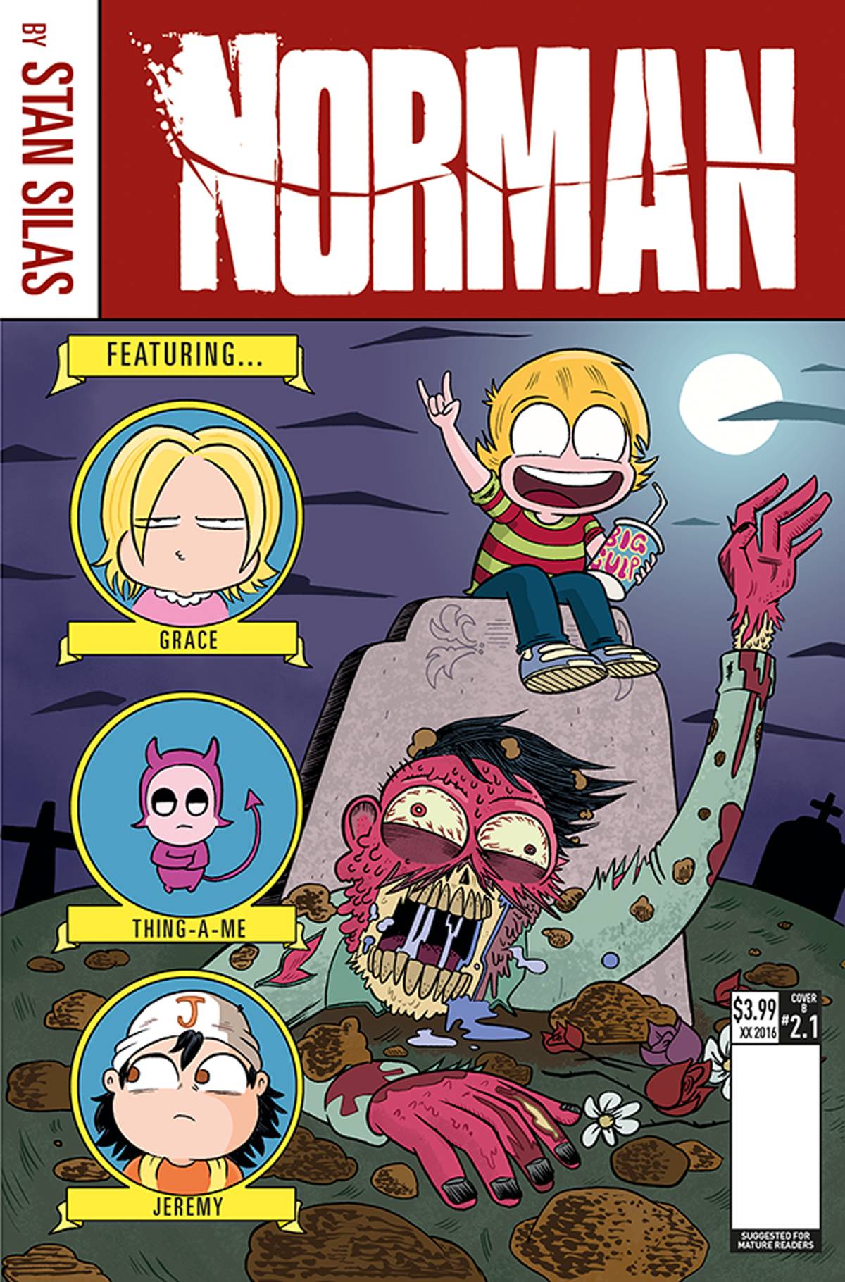 Norman The First Slash #1 Cover A Ellerby