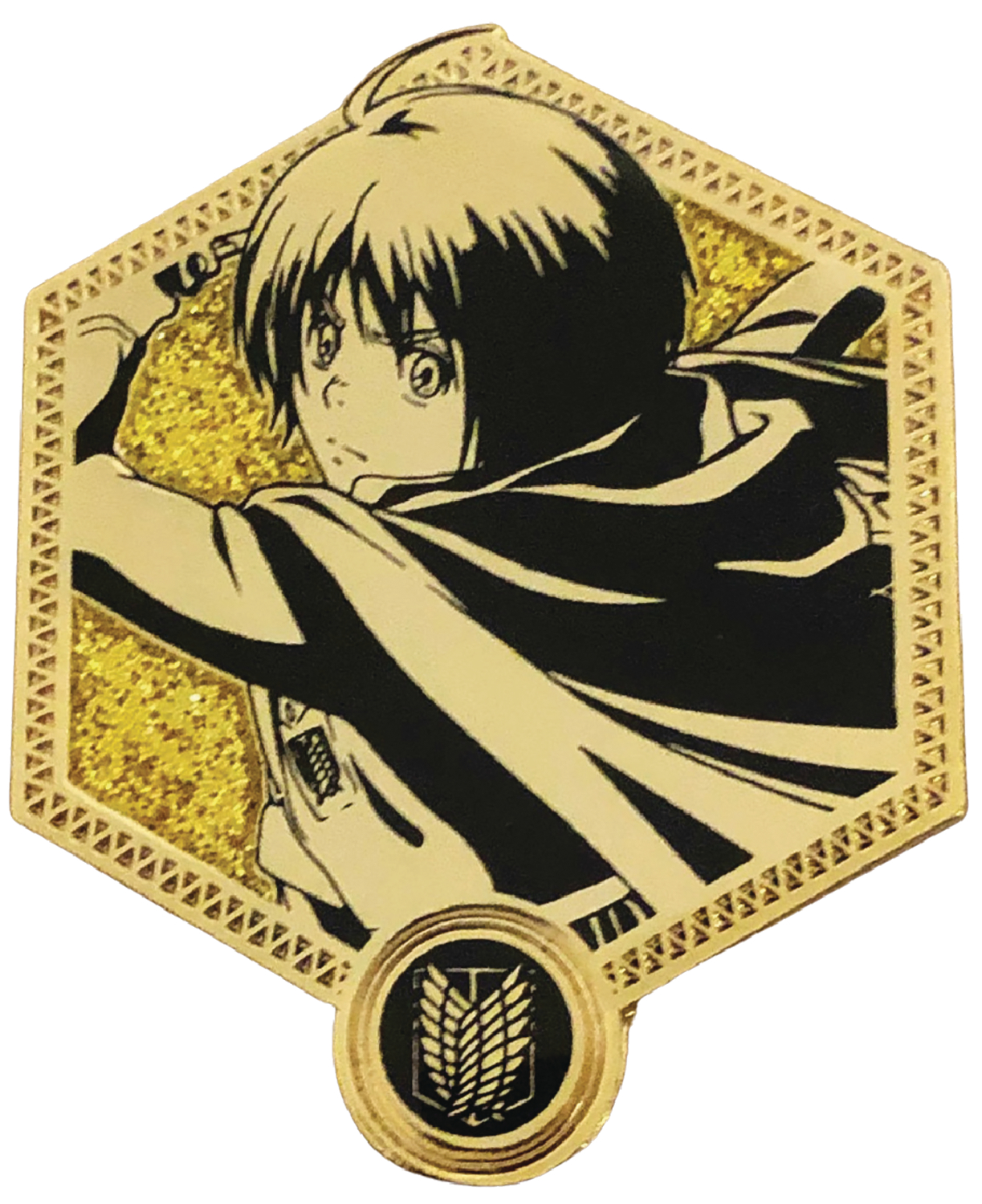 Attack On Titan Armin Arlert Golden Series Enamel Pin