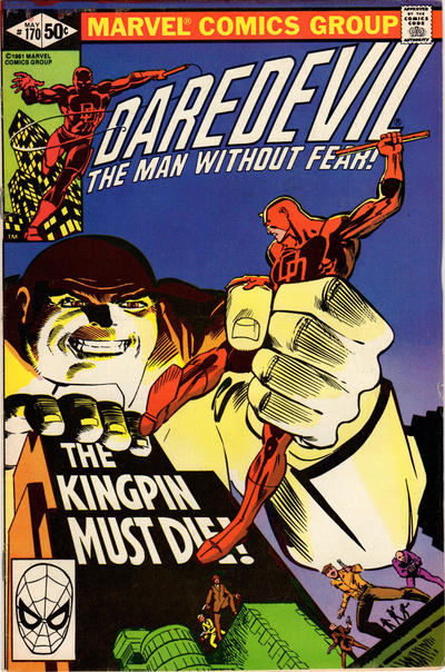 Daredevil #170 [Direct] Very Fine/Excellent (7 - 9)