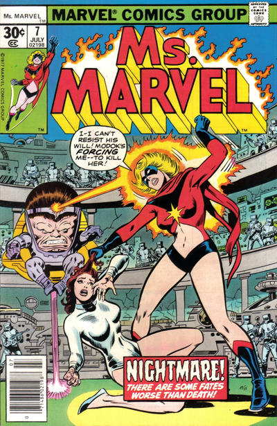 Ms. Marvel #7 [30¢]-Very Fine (7.5 – 9)