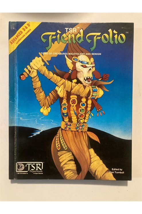 Advanced Dungeons And Dragons Fiend Folio Pre-Owned