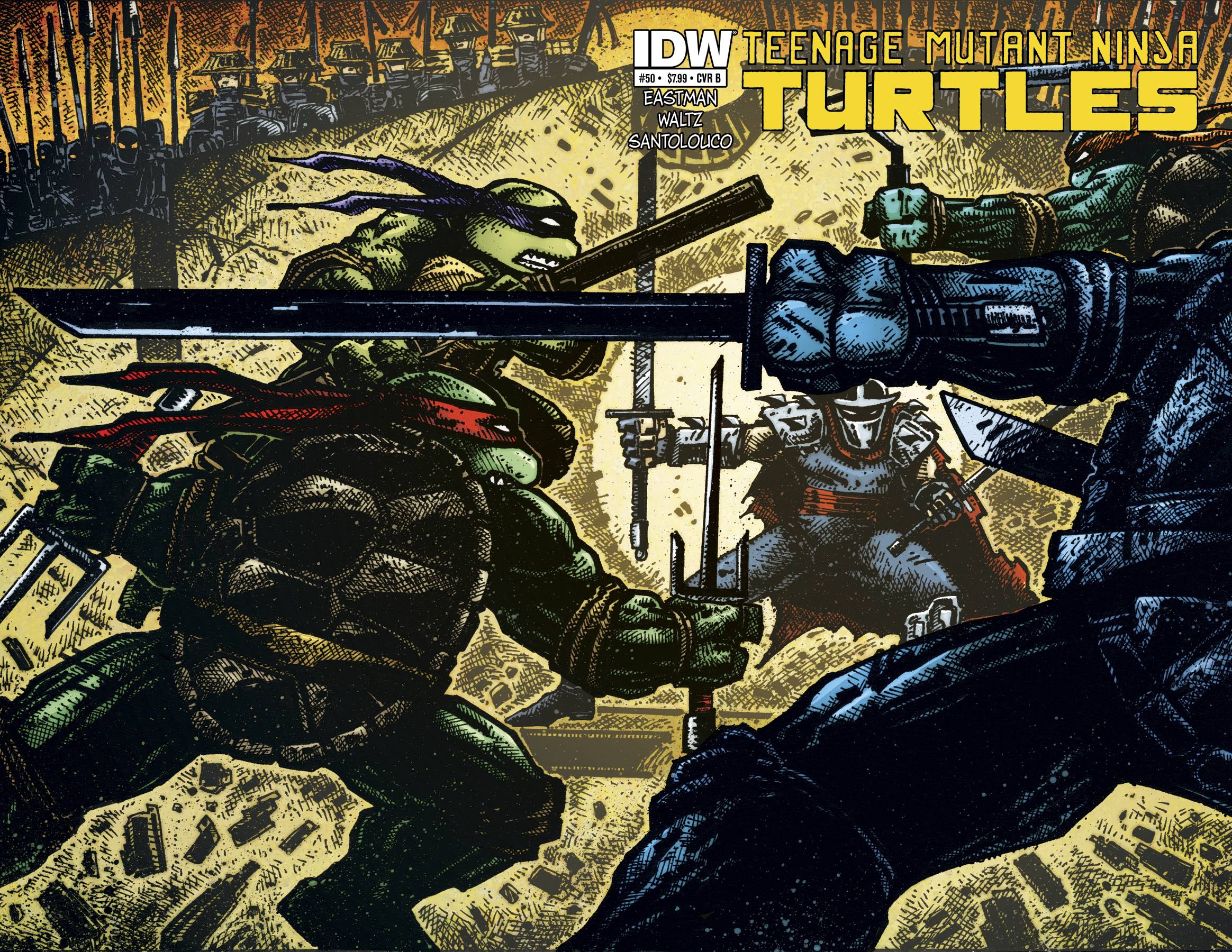 Teenage Mutant Ninja Turtles Ongoing #50 Regular Cover B (2011)