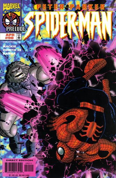 Spider-Man #90 [Direct Edition]-Near Mint (9.2 - 9.8)