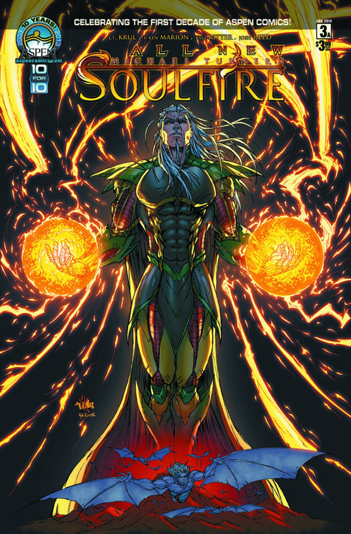 All New Soulfire #3 Direct Market Cover
