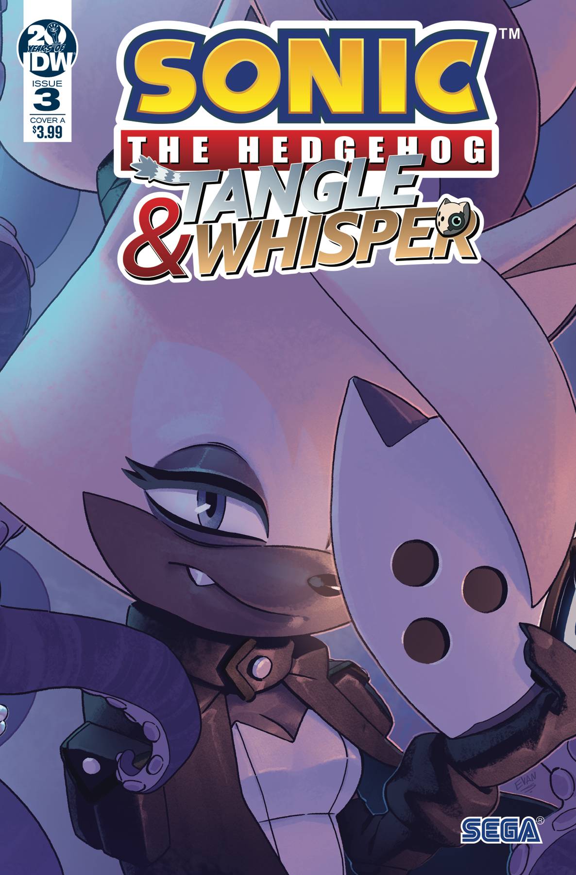 Sonic the Hedgehog Tangle & Whisper #3 Cover A Stanley (Of 4)