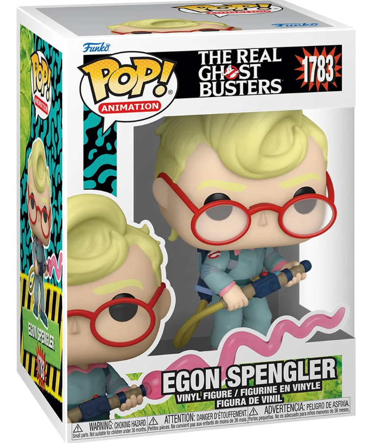 The Real Ghostbusters Egon Spengler Funko Pop! Vinyl Figure #1783