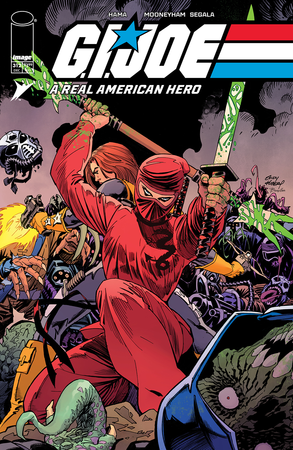 GI Joe A Real American Hero #312 Cover A Andy Kubert & Tamra Bonvillain