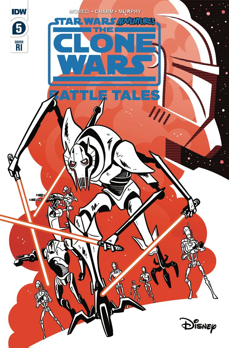 Star Wars Adventures Clone Wars #5 1 for 10 Incentive Charm (Of 5)