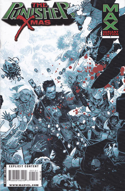 Punisher Max X-Mas Special #1 [Cover B "Bloody"]-Near Mint (9.2 - 9.8)