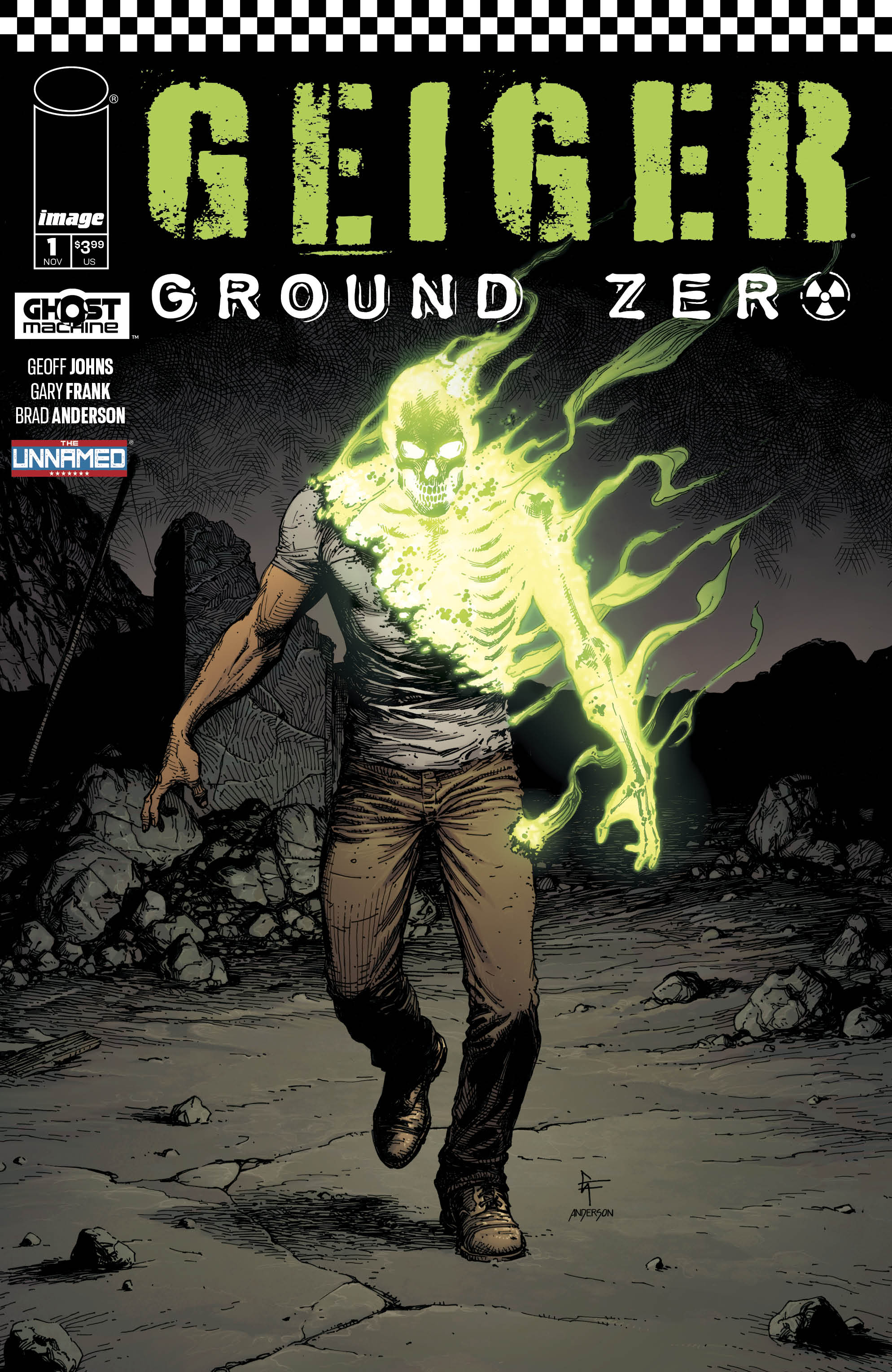 Geiger Ground Zero #1 Cover C 1 for 25 Incentive Frank (Mature) (Of 2)