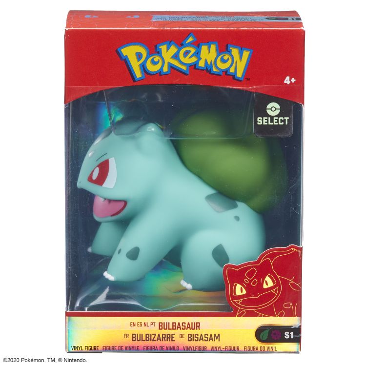 Pokémon 4 Inch Kanto Bulbasaur Vinyl Figure