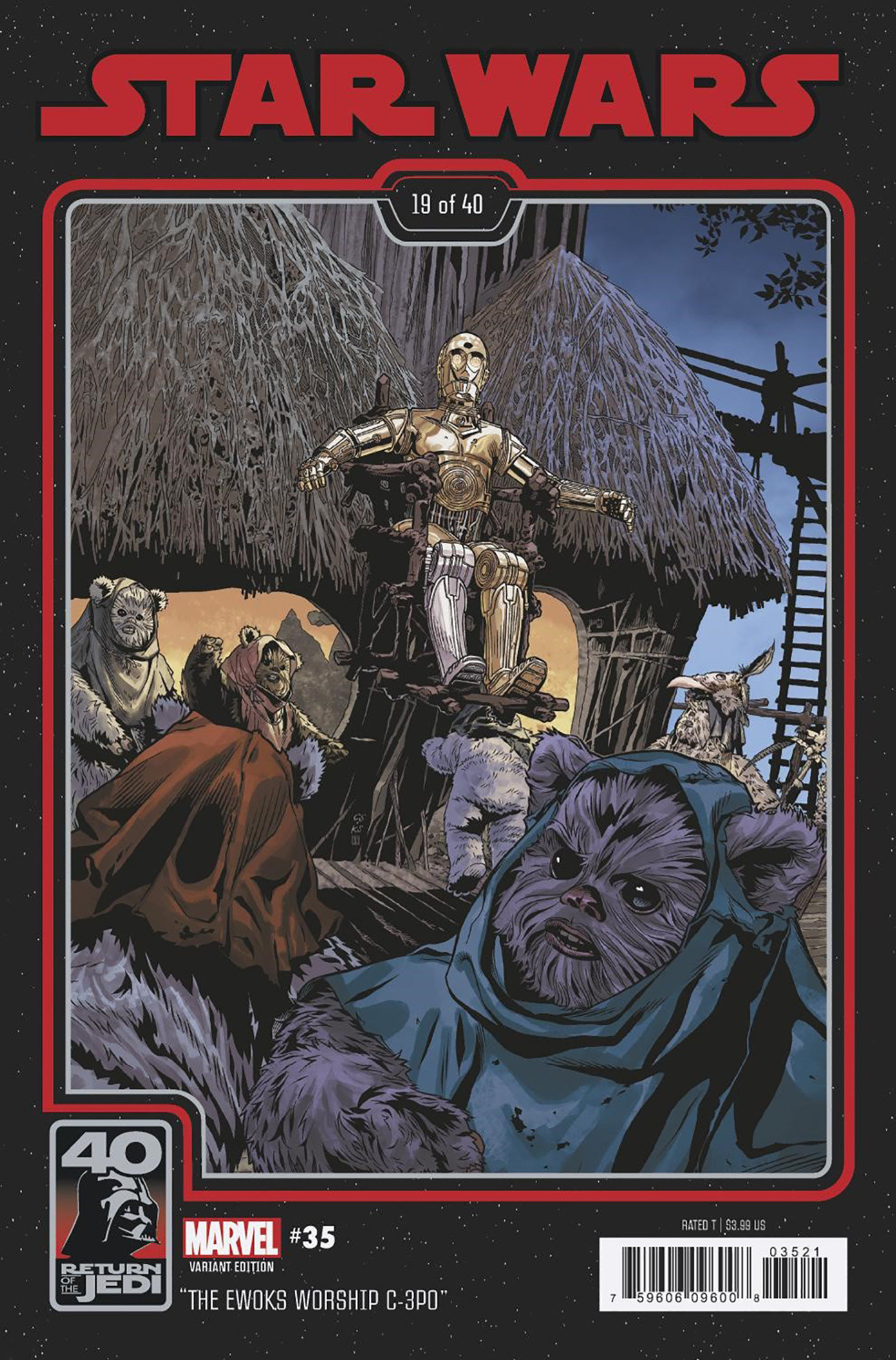 Star Wars #35 Chris Sprouse Return of the Jedi 40th Anniversary Variant