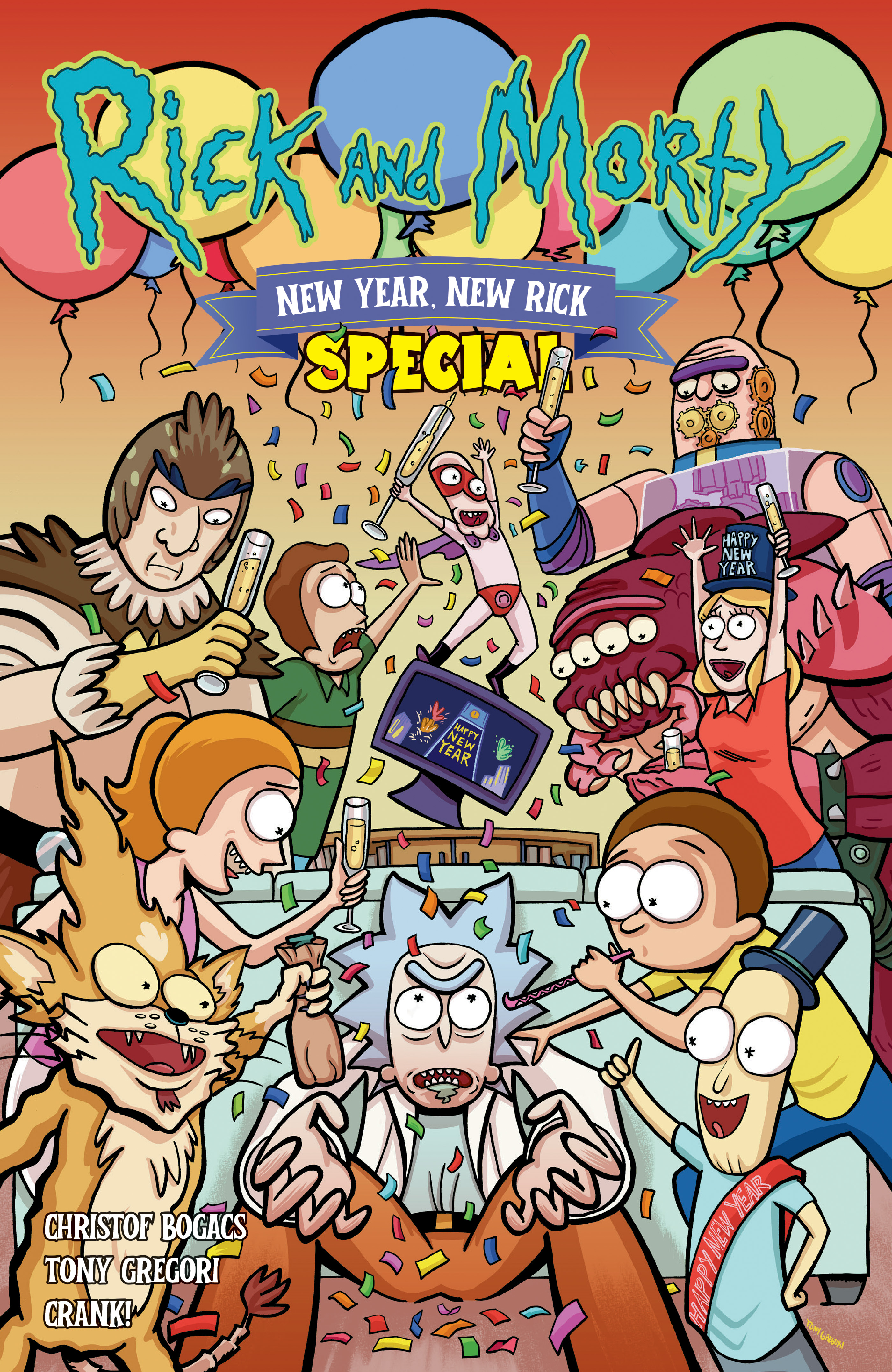 Rick and Morty New Year New Rick Special #1 (One Shot) Cover A Tony Gregori