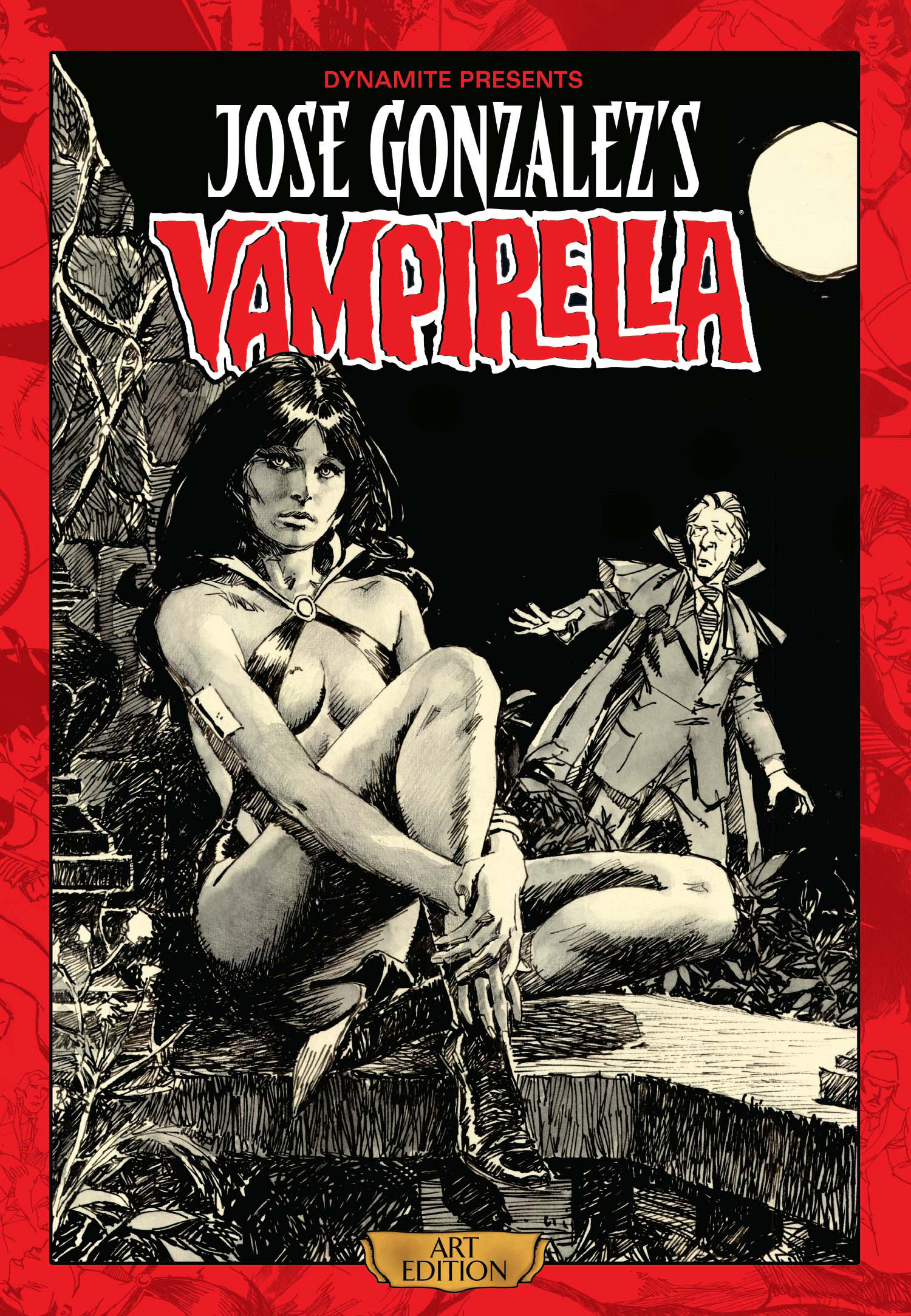 Jose Gonzalez Vampirella Art Edition Hardcover (Mature)