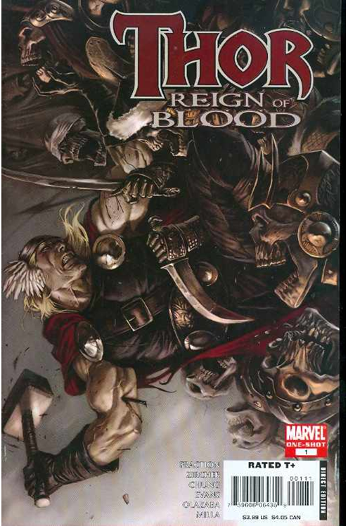 Thor Reign of Blood #1 (2008)