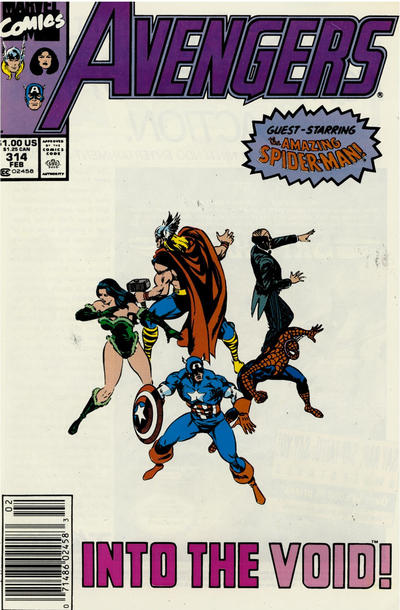 The Avengers #314 [Newsstand]-Good (1.8 – 3)