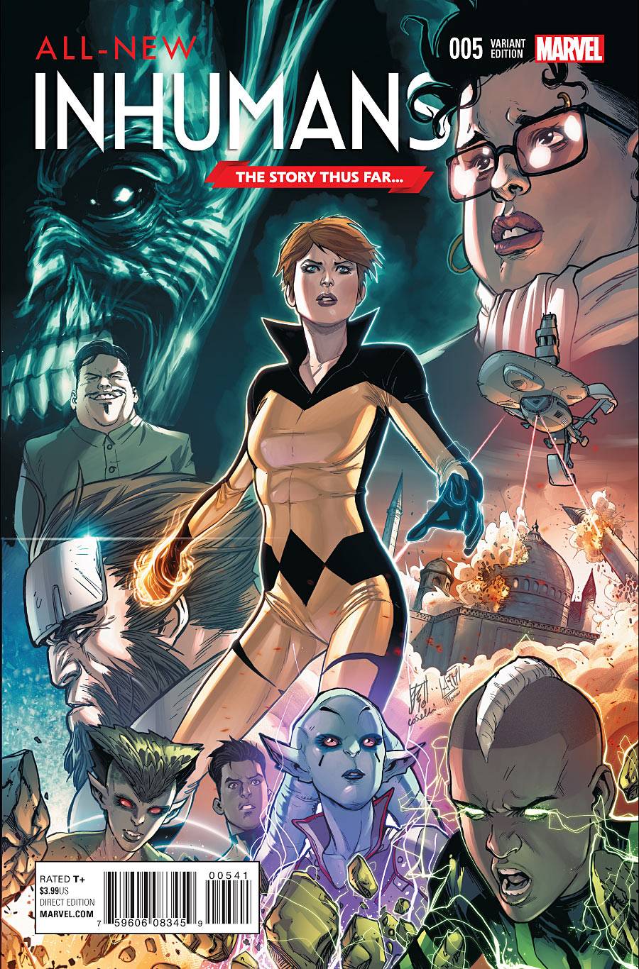 All-New Inhumans #5 (Artist Story Thus Far Variant) (2015)