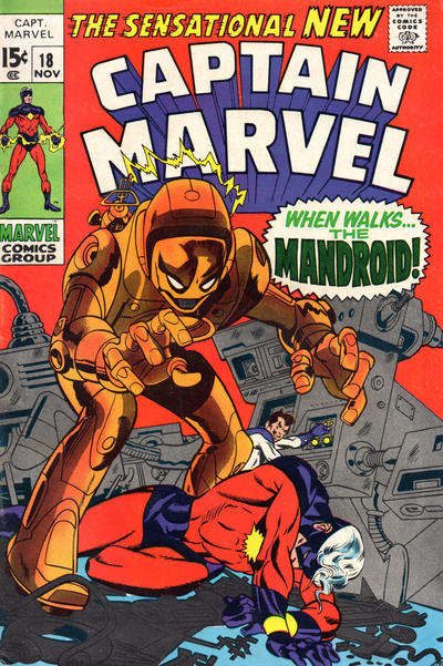 Captain Marvel #18 - Vg/Fn 5.0