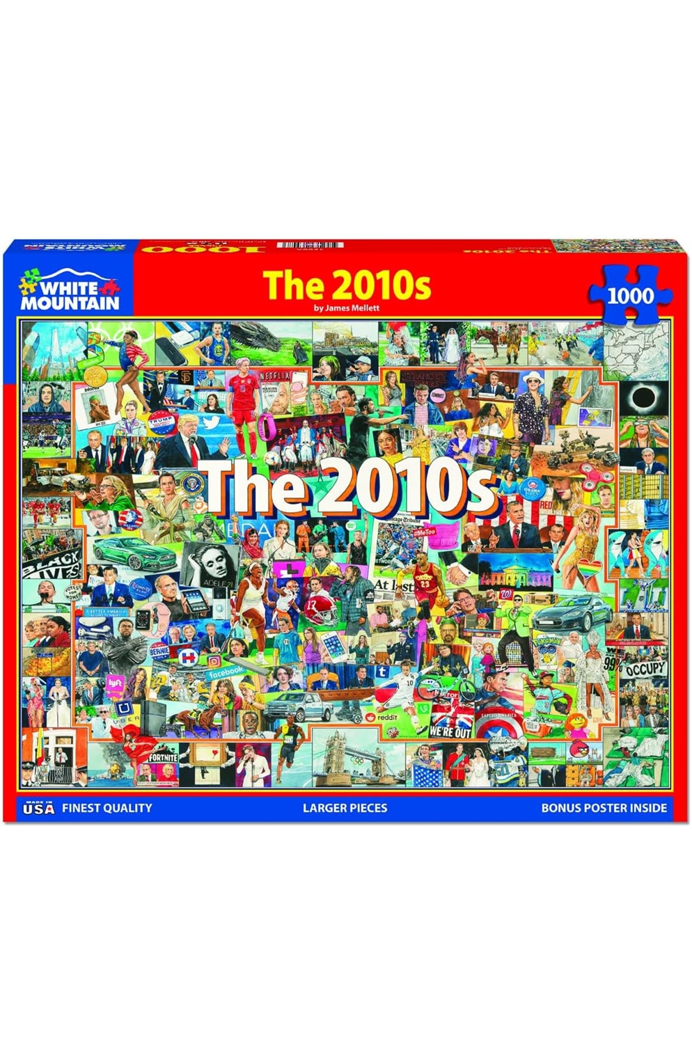 The 2010S (1590Pz) - 1000 Piece Jigsaw Puzzle