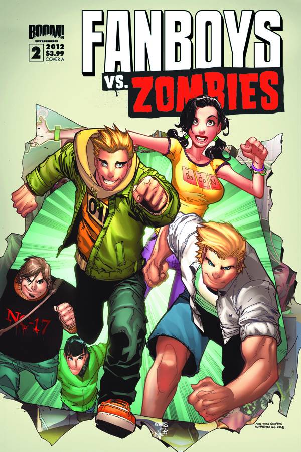 Fanboys Vs Zombies #2 Main Covers