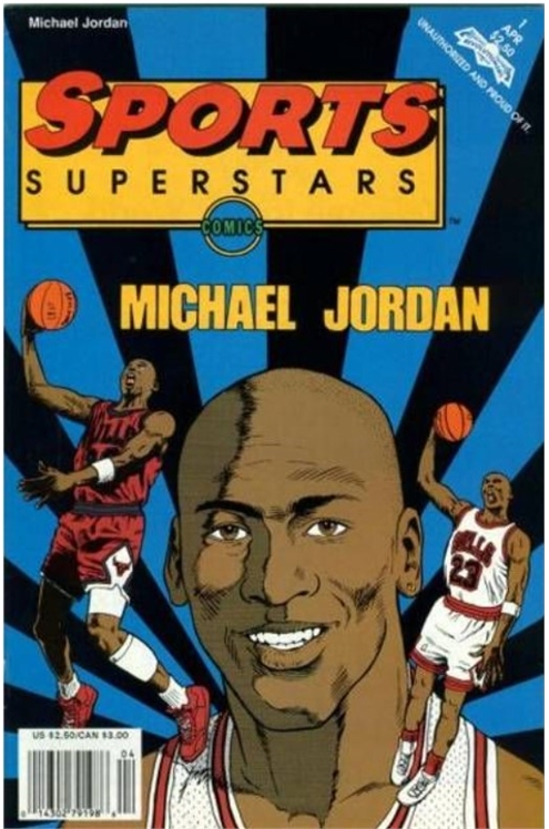 Sports Superstars Comics #1 - Michael Jordan Newsstand Edition