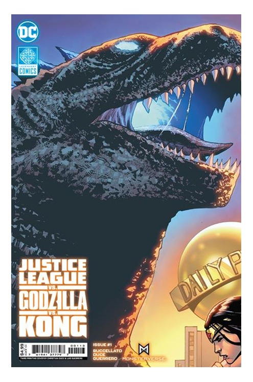 Justice League Vs Godzilla Vs Kong #1 Final Printing