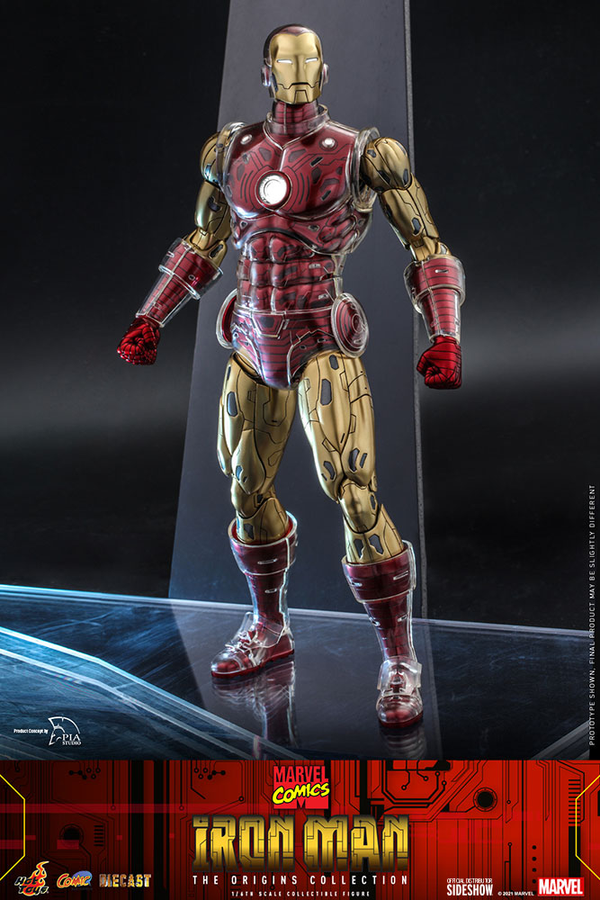 Iron Man Diecast Origins 1:6 Figure Hot Toys