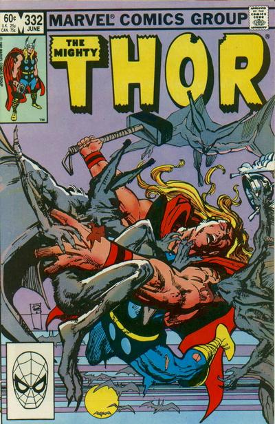 Thor #332 [Direct]-Very Good (3.5 – 5)